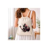 Ghostbastır Design The God Of war Büzgülü Keten Çanta C334