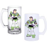 Ghostbastır Design Toy Story Kulplu Bira Bardağı Buzlu Veya Şeffaf Seçenekli 0232 - 500 ml