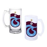 Ghostbastır Design Trabzonspor Bira Bardağı 500 cc Cam Buzlu veya Buzsuz Seçenekleriyle 0305