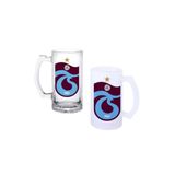 Ghostbastır Design Trabzonspor Kulplu Bira Bardağı Buzlu Veya Şeffaf Seçenekli 040