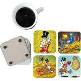 Ghostbastır Design Varyemez Amca Dekoratif Ahşap Bardak Altlığı Seti 038 - 0 - 1 lt