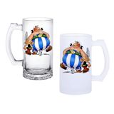 Ghostbastır Design Vikingler Bira Bardağı 500 cc Cam Buzlu veya Buzsuz Seçenekleriyle 0478