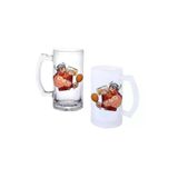 Ghostbastır Design Vikingler Kulplu Bira Bardağı Buzlu Veya Şeffaf Seçenekli 0243