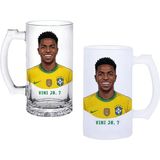 Ghostbastır Design Vini Jr. Kulplu Bira Bardağı Buzlu Veya Şeffaf Seçenekli 0248 - 1 Adet - 500 ml