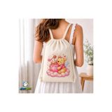 Ghostbastır Design Winnie The Pooh Büzgülü Keten Çanta C370 GHSTBSTRCNT370