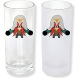 Ghostbastır Design Yosamite Sam Buzlu / Buzsuz Seçenekli Rakı Bardağı – 1 Adet Şık Sunum Bardağı 074 - Şeffaf - 200 ml