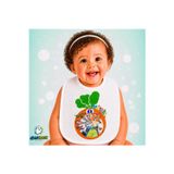 Ghostbastır Design Zootropolis Nick ve Judy Keten Bebek Mama Önlüğü – Yumuşak, Emici, Yıkanabilir, Özel Tasarım P215