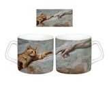 Ghostbuster Yaradılışın Yaratılışı Kedili Porselen Fincan Kupa Mug