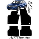 Gian Fabio Falleri Lacasa Vw Tiguan (2007-2015)UYUMLU Lacasa Velur Halı Paspas - Siyah