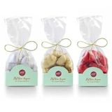Gianduja Dolgulu Mini Kalp Çikolata (Altın-Gümüş-Kırmızı) 3lü Set Poşet 3x200g Glutensiz