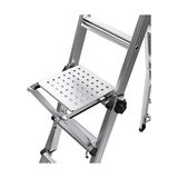 Giant Ladder Systems, Çalışma Platformu, Merdiven Aksesuar, Alüminyum, 370 Lbs Ağırlık Derecesi, (10104)