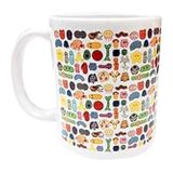 GIANTmicrobes Mikrop Sanat Kupası - 325 ml Renkli Kahve Kupası, Bilim Adamları, Öğrenciler, Hemşireler, Doktorlar, Eğitimciler ve Sağlıklı Mizah Anlayışına Sahip Herkes için Benzersiz Hediye