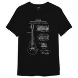 Gibson Les Paul Gitar Tişört - Siyah - 0 Siyah - 2XL