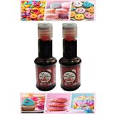 Gıda Boyası Sıvı 50 Ml 2 Adet Su Bazlı Likit Renkli Sıvı Gıda Boyası Pasta Hamur Boyası Kek Fonda Yüksek Konsantre