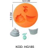 Gıda Silikon Kalıbı Cupcake