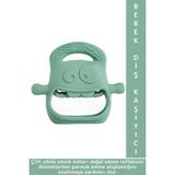 Gıda Sınıfı Bpa Free Bebek Parmak Emme Alışkanlığı Azaltan Masaj Etkili Yumuşak Silikon Diş Kaşıyıcı - 1