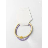 GİDEGO ACCESSORIES 2'li Lastik Toka, Mor-Sarı