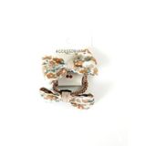 GİDEGO ACCESSORIES 2'li Mini Saç Lastiği, Çiçekli Fiyonk