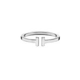 GİDEGO ACCESSORIES T Model Kelepçe Bileklik, Gümüş