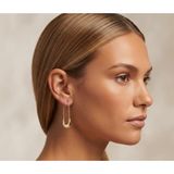 GİDEGO Accessories Uzun Filkete Küpe, Altın