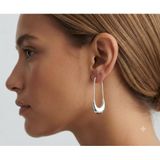 GİDEGO Accessories Uzun Filkete Küpe, Gümüş