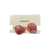 GİDEGO ACCESSORIES Yaz Temalı 2'li Saç Lastiği (Denizanası)