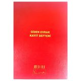 GİDEN EVRAK KAYIT DEFTERİ CİLT KAPAK PRA-166808-7261