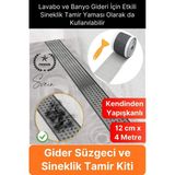 #GiderSüzgeci Banyo Lavabo Gider Süzgeci Filesi Sineklik Tamir Yaması Kiti Böcek Önleyici Yapışkanlı