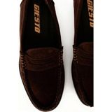 Giesto Süet Kahverengi Loafer