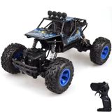 Giffy / 1:16 Ölçek 4x4 Uzaktan Kumandalı Rock Crawler Off Road Aracı 4 Çeker Şarjlı 20 Dk Kullanım Kırmızı Ve Mavi Oyuncak Off Road Araba (Mavi)