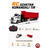 giffy Oyuncak Uzaktan Kumandalı 27 Mhz Şarjlı RC Tır 36 CM Ayrılabilir Kasalı Işıklı Ses Efektli Oyuncak Tır