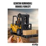 giffy Oyuncak Uzaktan Kumandalı Forklift İş Makinesi Ses Efektli Şarjlı Hareketli Full Fonksiyon Rc