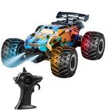 Giffy/Oyuncak 2.4 Ghz Uzaktan Kumandalı Şarjlı LED Işıklı Drift Atan 15 Km Hız Yapan Off Road Araba 45 Dk Sürüş Süresi 1200 Mah Batarya (Mavi)