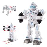 Giffy/Oyuncak İnteraktif Pilli Robot Işıklı Müzikli Sesli Dans Eden Sporcu Robot Full Fonksiyon Şınav Çekebilen Spor Hareketleri Yapabilen
