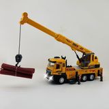 Giffy/oyuncak Iş Makinesi Sesli Işıklı Çek Bırak Vinç, Kule Vinç ve Kepçe 30 cm Aksesuarl�
