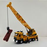 Giffy/Oyuncak İş Makinesi Sesli Işıklı Çek Bırak Vinç, Kule Vinç ve Kepçe 30 Cm Aksesuarlı Kapıları Açılan (Kule Vinç)