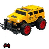 Giffy/Oyuncak Uzaktan Kumandalı Pilli Full Fonksiyon Işıklı Drift Atabilen OffRoad Yüksek Teker Araba Jeeep (Sarı Kapalı)