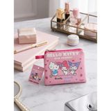 Gifi Kuromi & Hello Kitty Lisanslı Deri Para Çantası Cüzdan 10,5x8,5 cm - Renkli