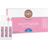 Gifrer Serum Fizyolojik Bebekler İçin Burun ve Göz Hijyeni 20 Flakon Seti - Beyaz