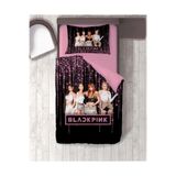 Gift Duvet Cover Black Pink 3d Baskılı Tek Kişilik Nevresim Takımı pembe 160 x 220