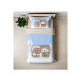 Gift Duvet Cover dudu budu 3d baskılı Temalı Tek Kişilik Nevresim Takımı Çok Renkli 160 x 220