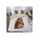Gift Duvet Cover Horse At Temalı 3d Baskılı Baskılı Çift Kişilik Nevresim Takımı RENKLİ 200 x 220