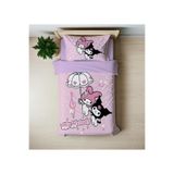 GİFT DUVET COVER melody 3D BASKILI Tek Kişilik Nevresim Takımı Çok Renkli 160 x 220
