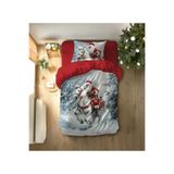 Gift Duvet Cover Noel Baba 3d Baskılı Tek Kişilik Nevresim Takımı çok renkli 160 x 220