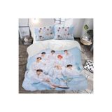 Gift Duvet Cover Stray Kids Temalı 3d Baskılı Çift Kişilik Nevresim Takımı renkli 200 x 220