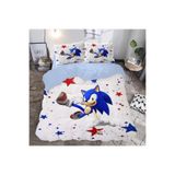 Gift Duvet Cover Temalı 3d Baskılı Çift Kişilik Nevresim Takımı mavi 200 x 220