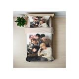 Gift Duvet Cover Tomorrow x Together Temalı 3d Dijital Baskılı Tek Kişilik Nevresim Takımı Çok Renkli 160 x 220