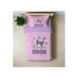 Gift Duvet Kuromi 3d Baskılı Tek Kişilik Nevresim Takımı PEMBE 160 x 220