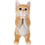 Gift Ltd 87703-A Oynayan Tekir Yavru Kedi Bahçesi Heykeli