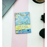 Gift Moda Badem Çiçeği Tasarımlı Sert Kapaklı Mini Defter